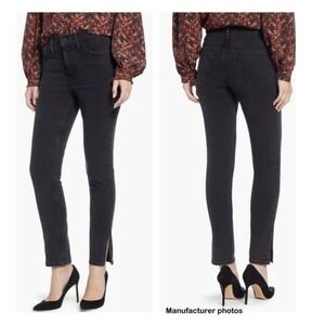 Something Navy Slit Hem High Rise Skinny Jeans Size 10/30